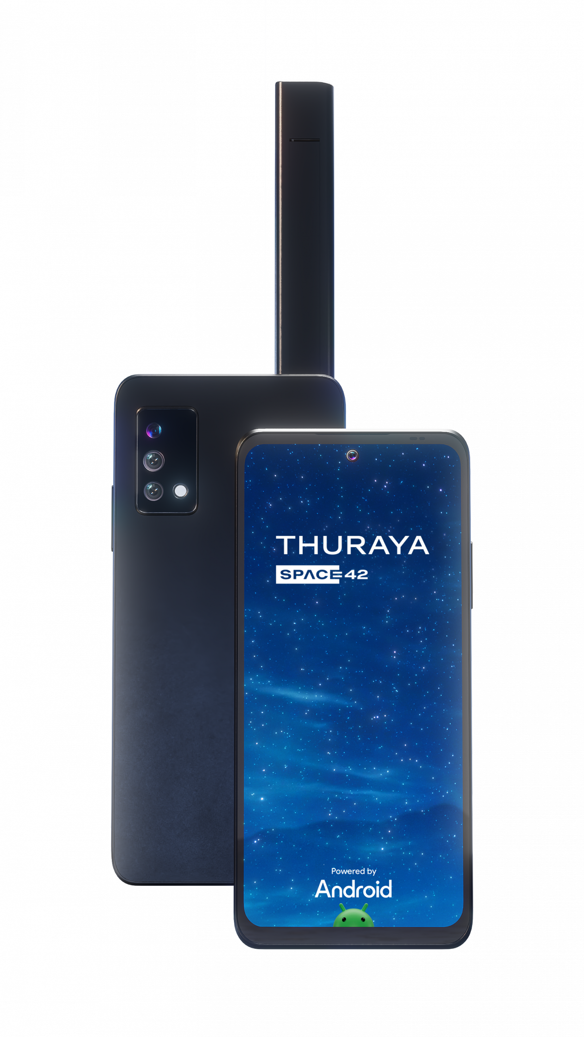 Thuraya One satellite smartphone.