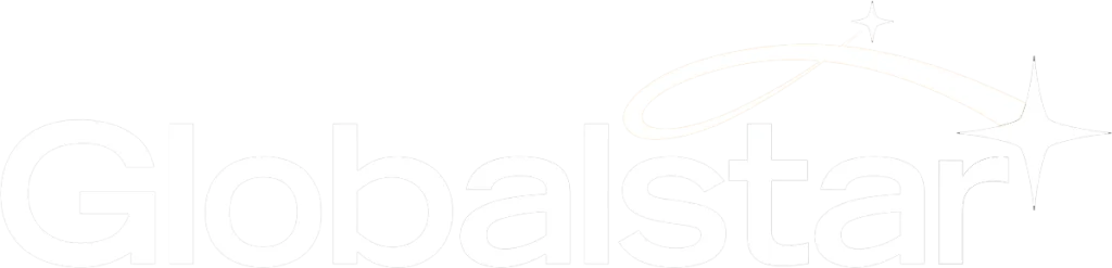 Logo Globalstar white